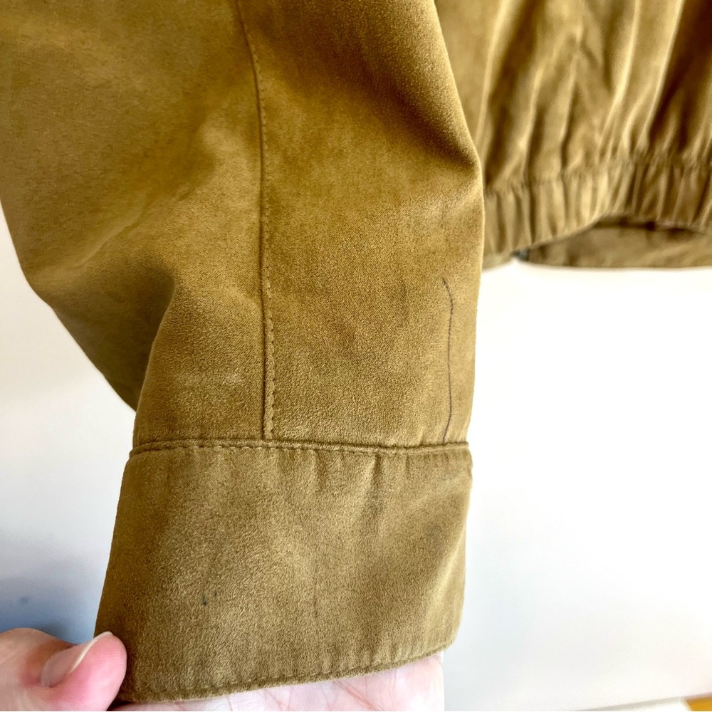 Weatherproof Men's Chore Jacket, Faux Suede, Tan, Size XL, Vintage style - Picture 12 of 12